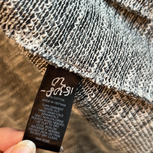 Express French Terry Open Jewel Cuff Pullover/Cardigan/Blazer/Sweater, L - Picture 6 of 6